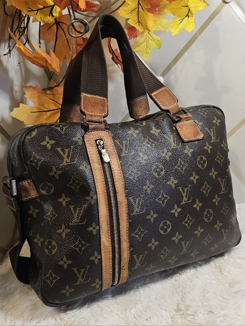 Louis Vuitton Monogram Canvas Sac Bosphore Briefcase / Messenger Bag